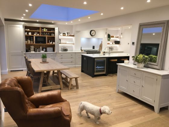 Elegant Shaker Style Framed Kitchen, Wendover, Bucks