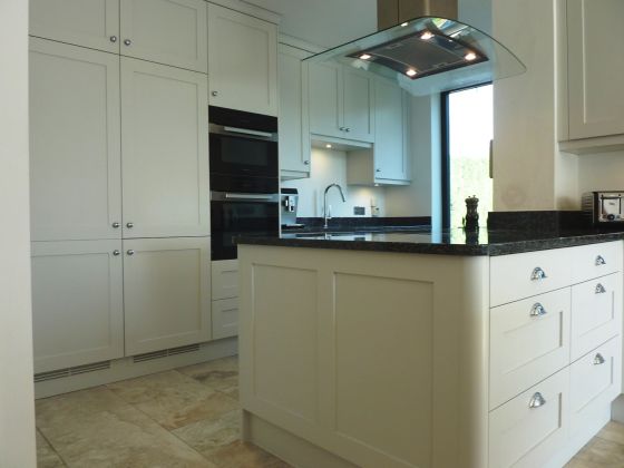 French Grey Shaker Kitchen, Frilford Heath, Oxfordshire
